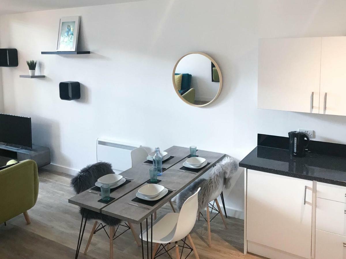 Luxury 1 Bed Apartment In City Centre With Parking Chester Luaran gambar